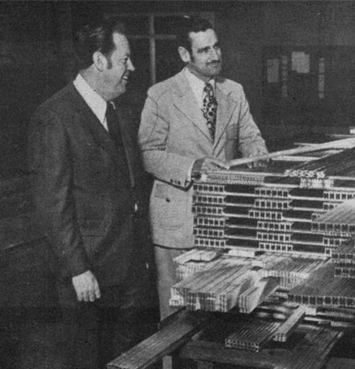 1973 Photo of extrusions