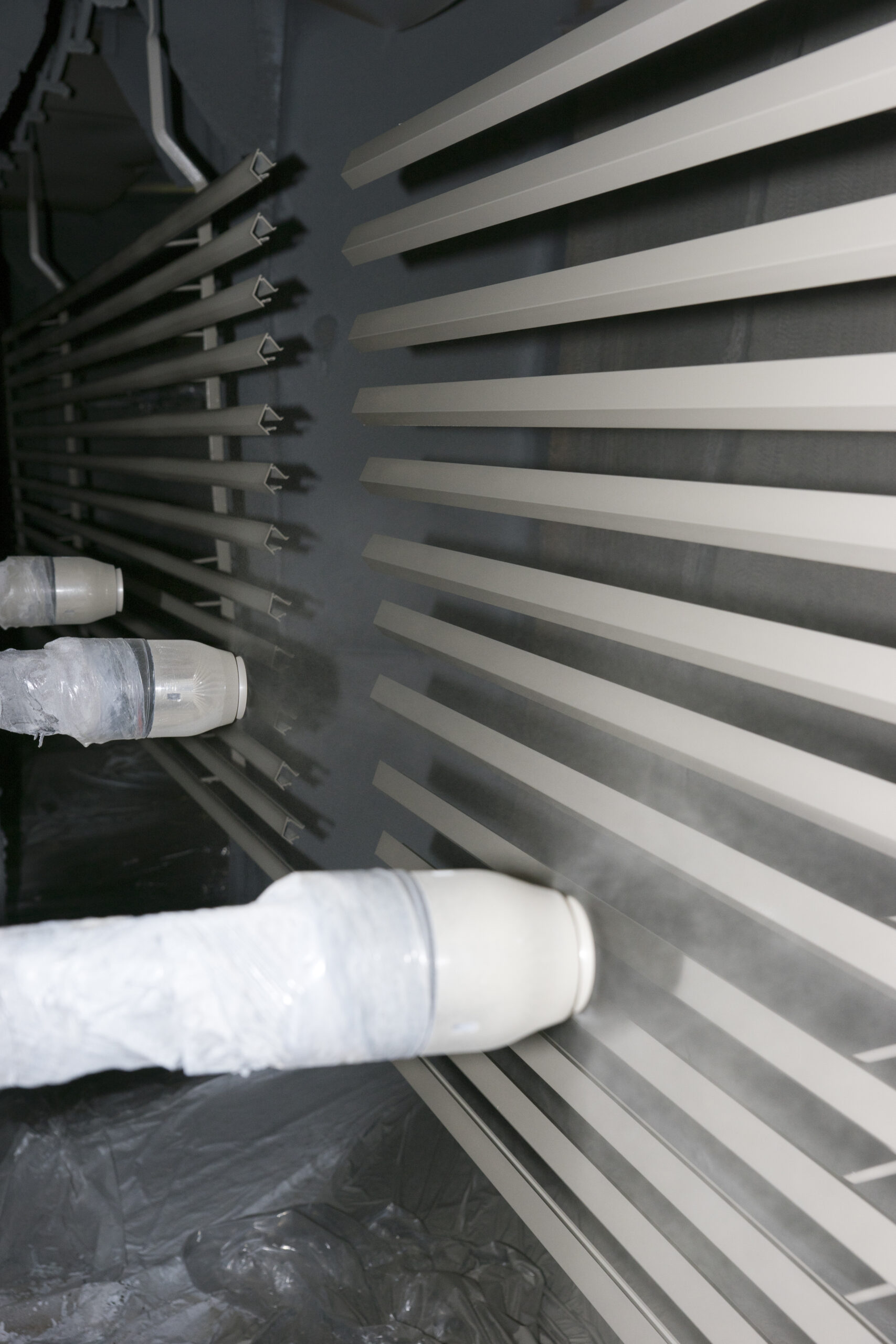 Horizontal paint line