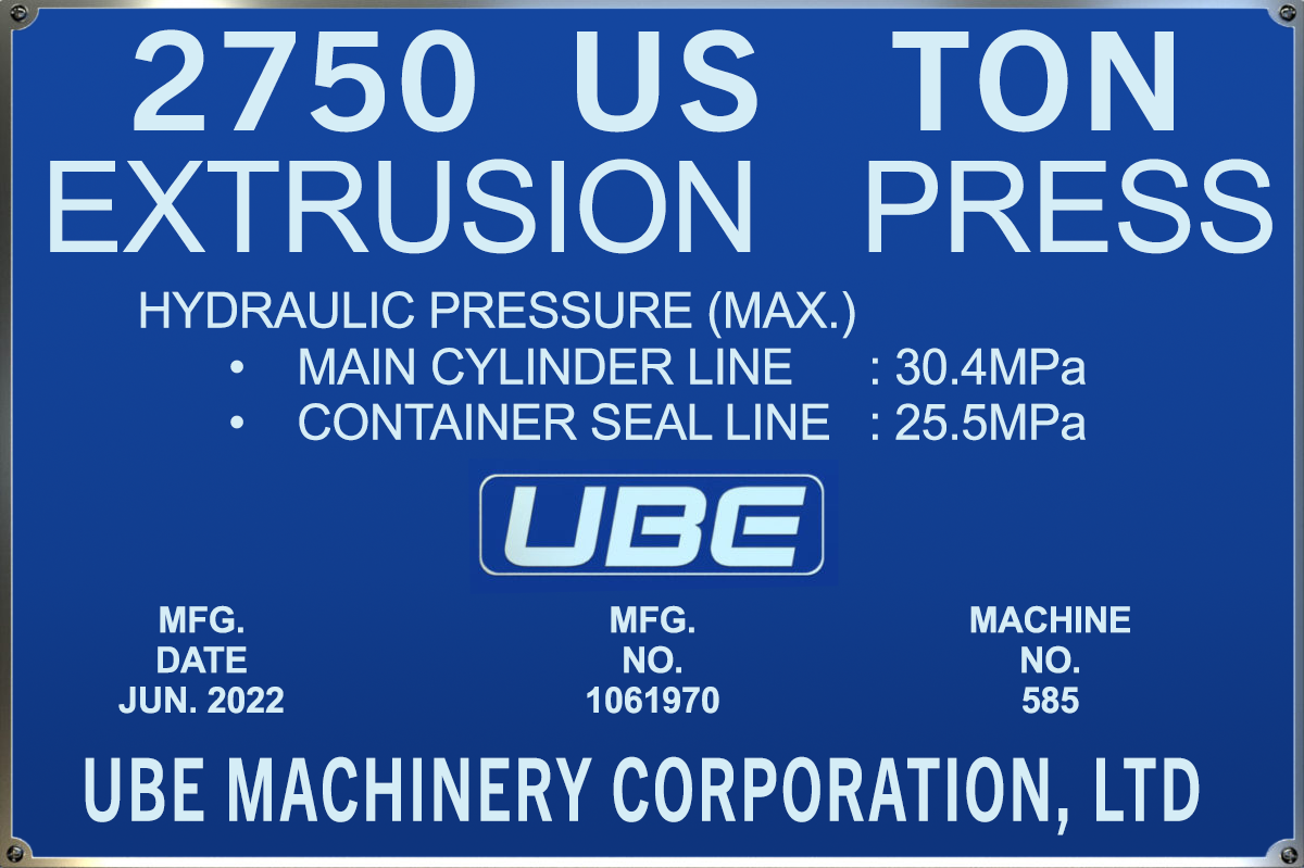 Phoenix 2750 Ton Press Badge